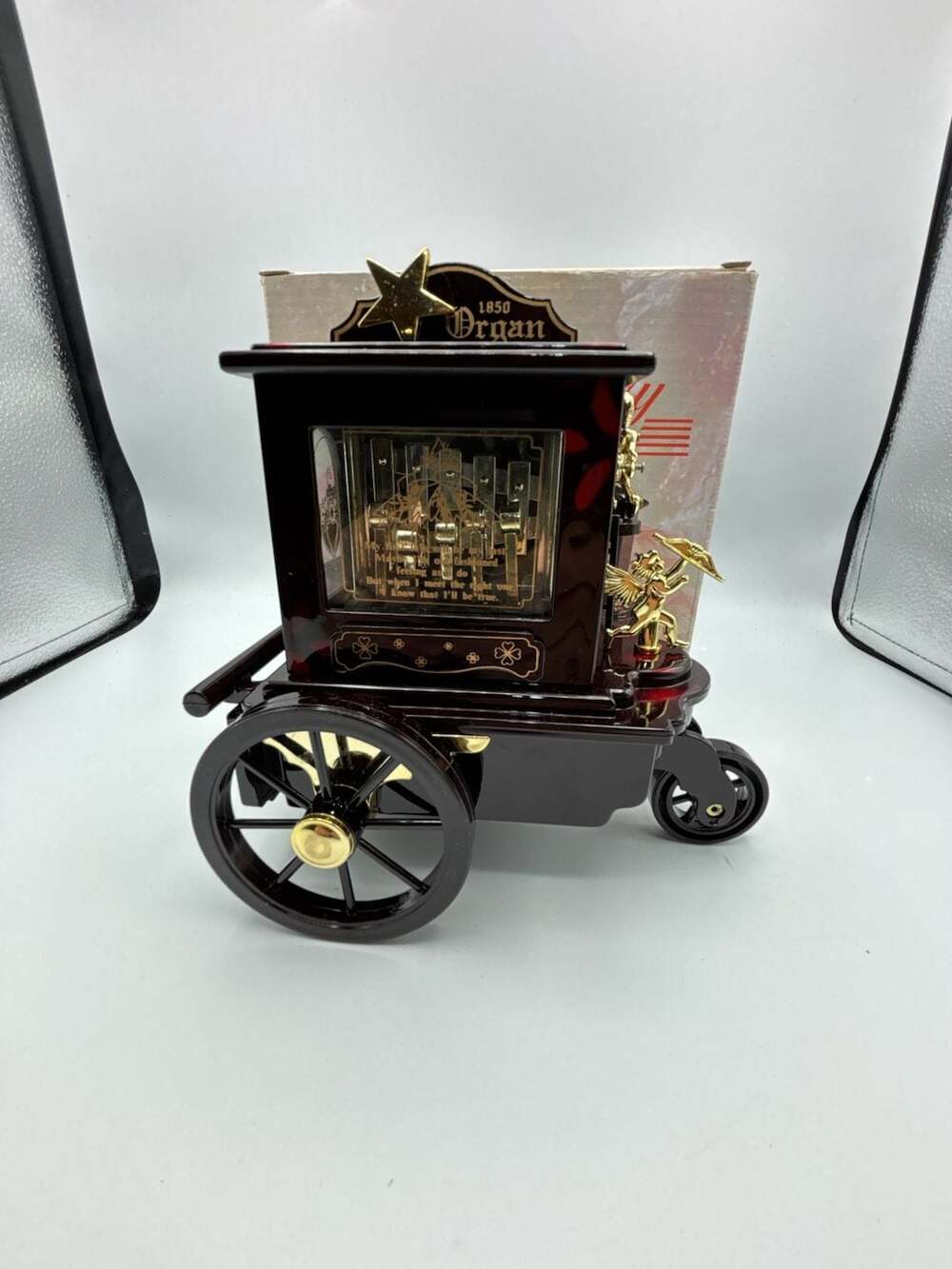 Pierrot Etranger 1850 Organ Carriage Music Box